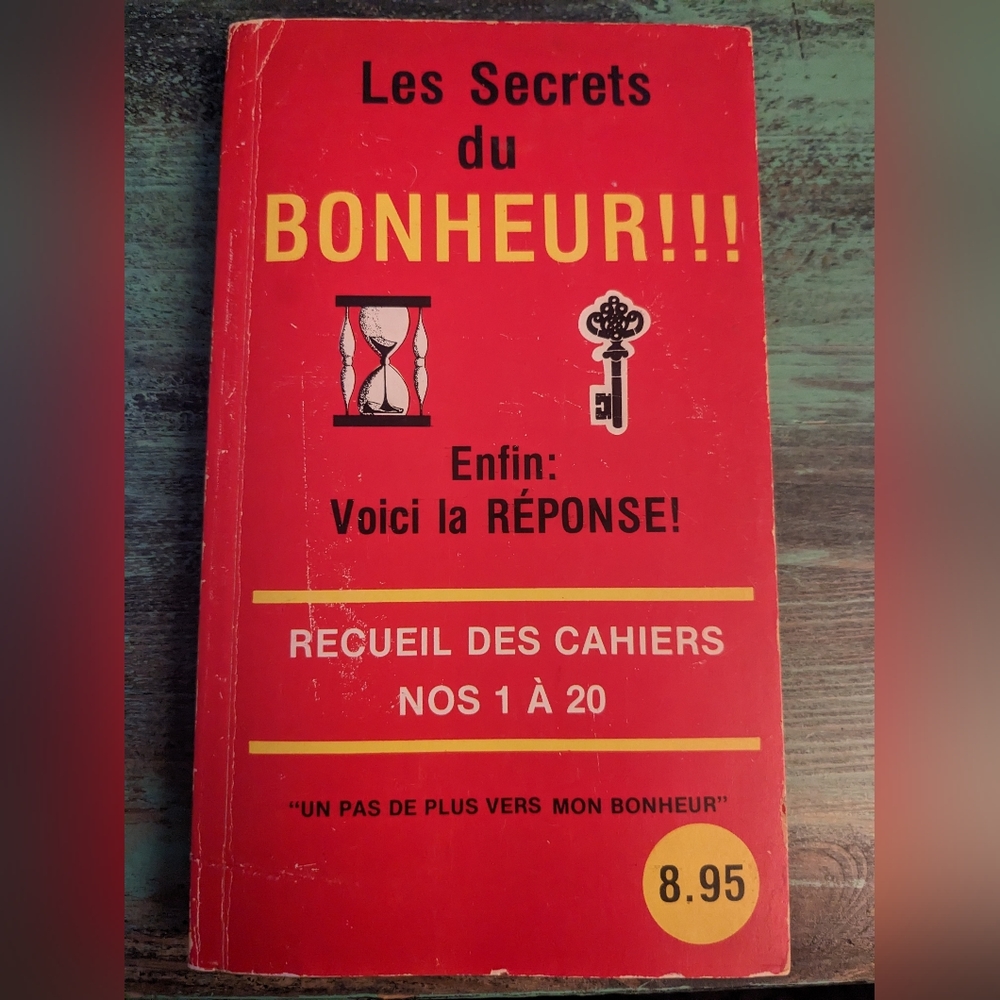 VTG Les Secrets du Bonheur Book